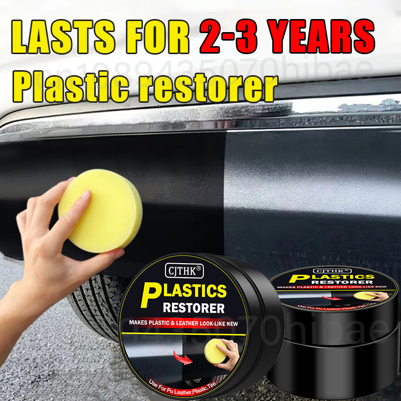 Leather Cleaner Interior - Auto-Kunststoff-Restaurator, zurück zu schwarz, glänzende Auto-Reinigungsprodukte,